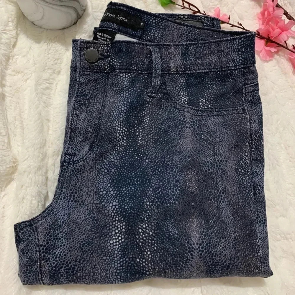 Calvin Klein jeans reptile print skinny - Picture 4 of 9